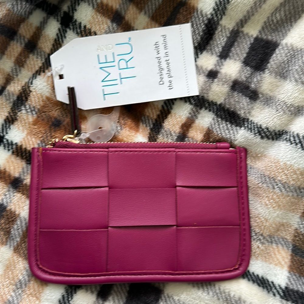 Women’s Maroon Coin Pouch